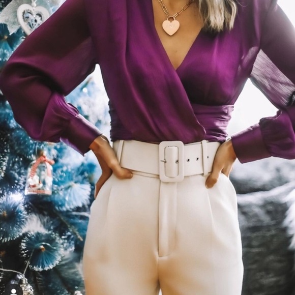 Zara silk elegant blouse - Picture 4 of 4